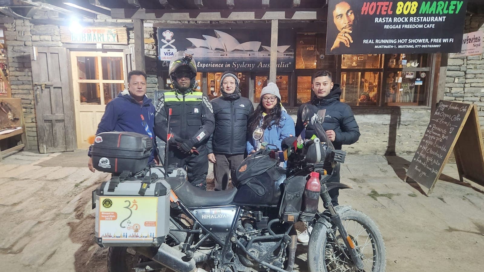 BBC riders at Adi Kailash expedition
